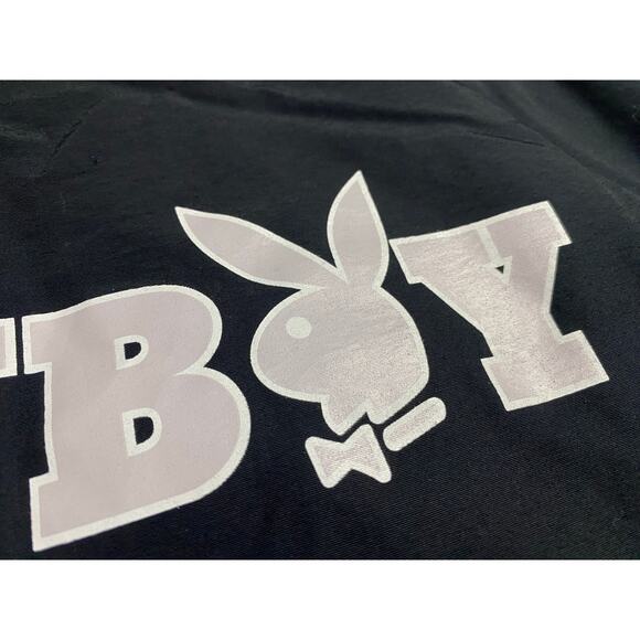 Playboy by PacSun Windbreaker Jacket – Men’s Medium/Large, Black Zip-Up - Picture 7 of 12